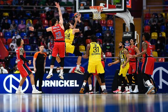 Russia Basketball Euroleague CSKA - Fenerbahce