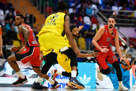 Russia Basketball Euroleague CSKA - Fenerbahce