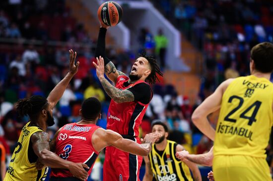 Russia Basketball Euroleague CSKA - Fenerbahce