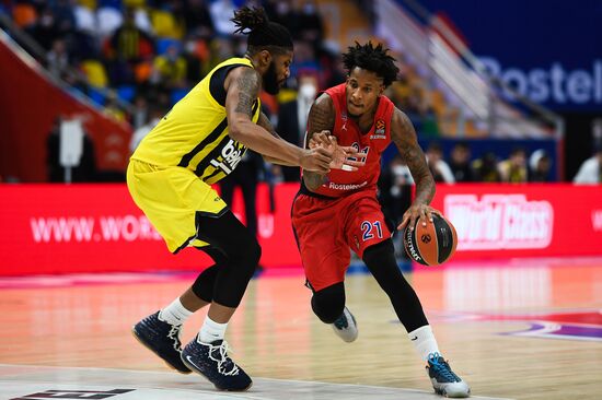 Russia Basketball Euroleague CSKA - Fenerbahce