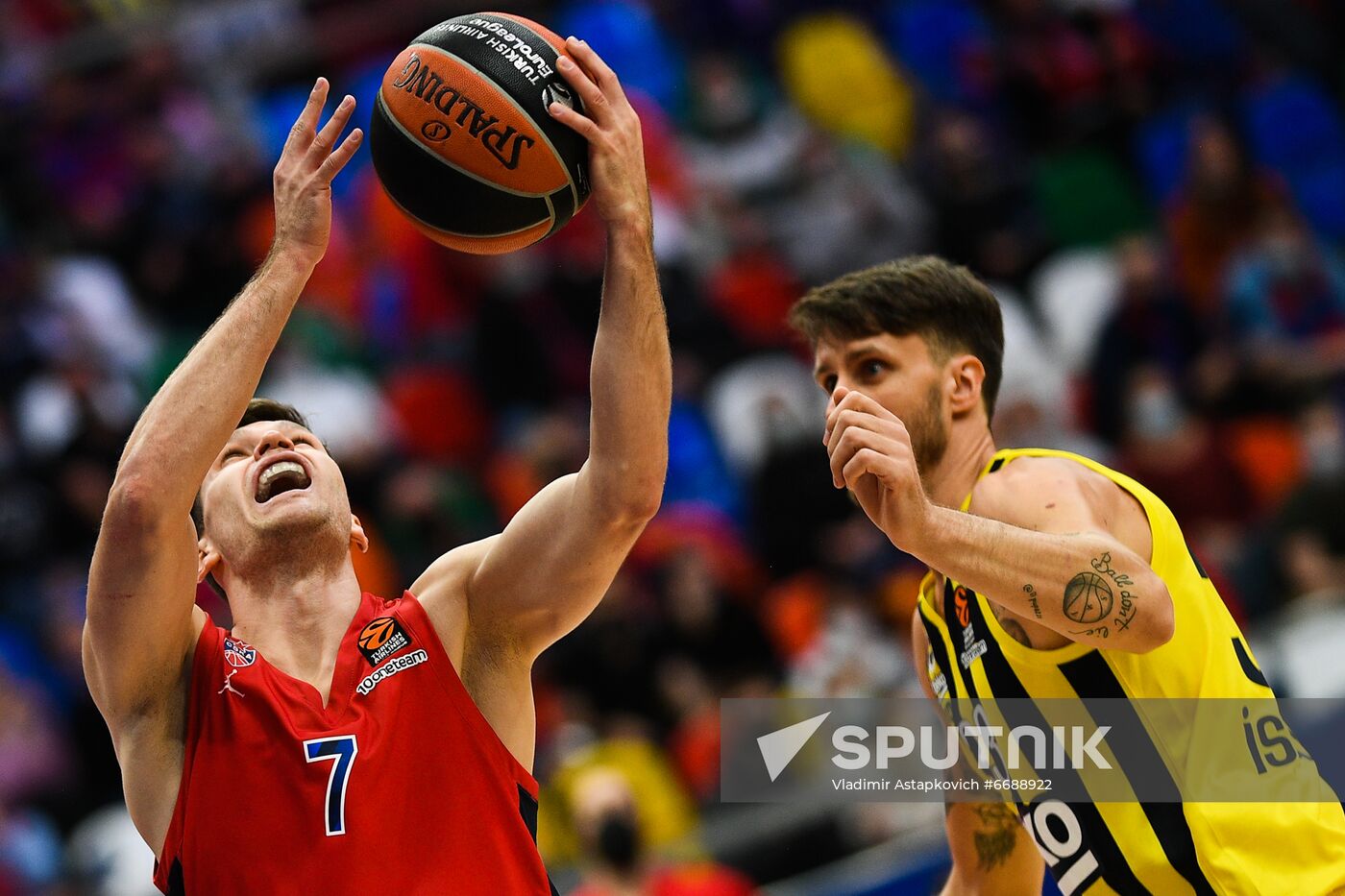 Russia Basketball Euroleague CSKA - Fenerbahce