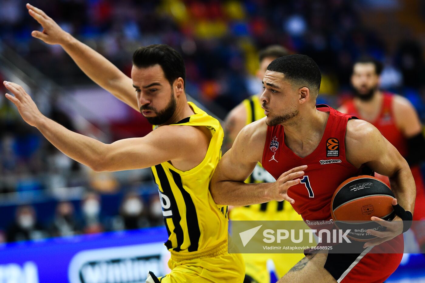 Russia Basketball Euroleague CSKA - Fenerbahce