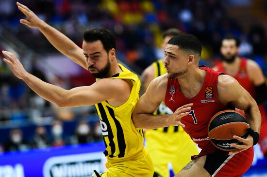 Russia Basketball Euroleague CSKA - Fenerbahce