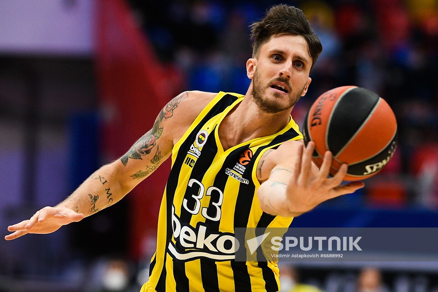 Russia Basketball Euroleague CSKA - Fenerbahce