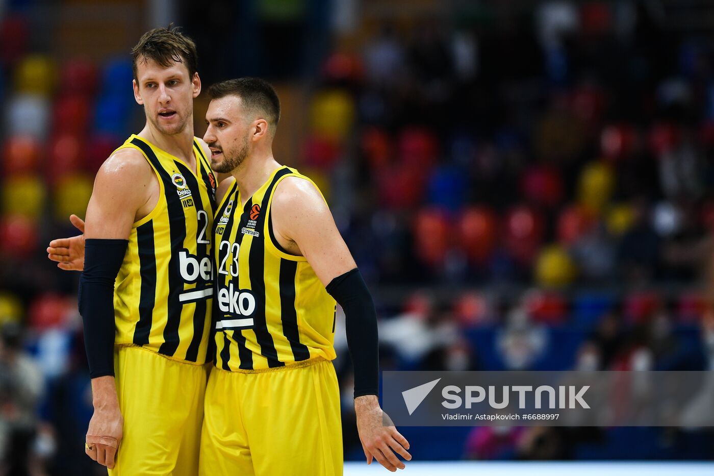 Russia Basketball Euroleague CSKA - Fenerbahce