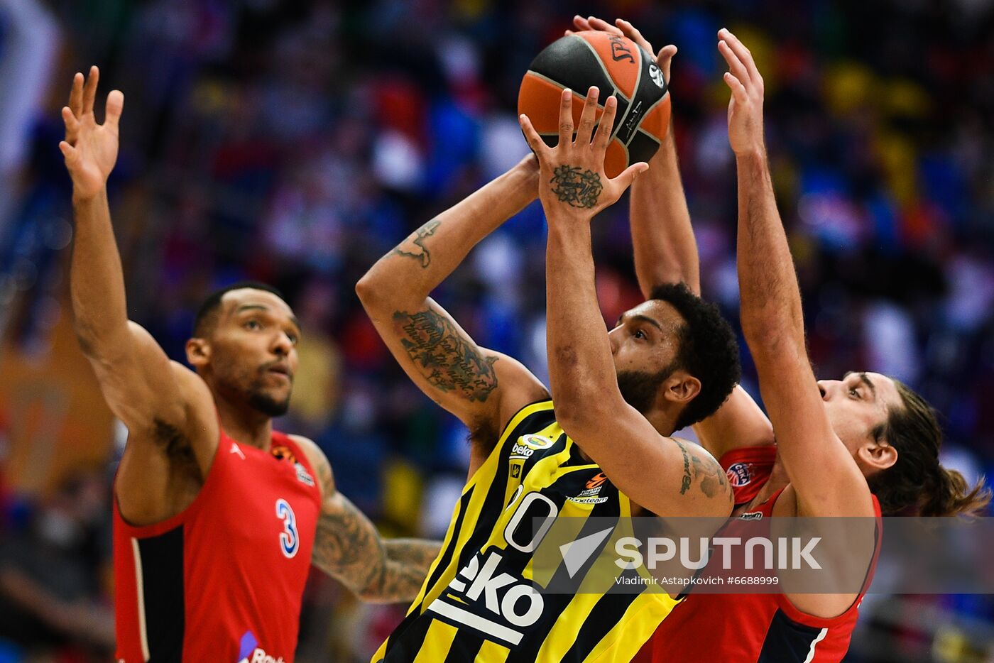 Russia Basketball Euroleague CSKA - Fenerbahce