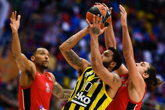 Russia Basketball Euroleague CSKA - Fenerbahce