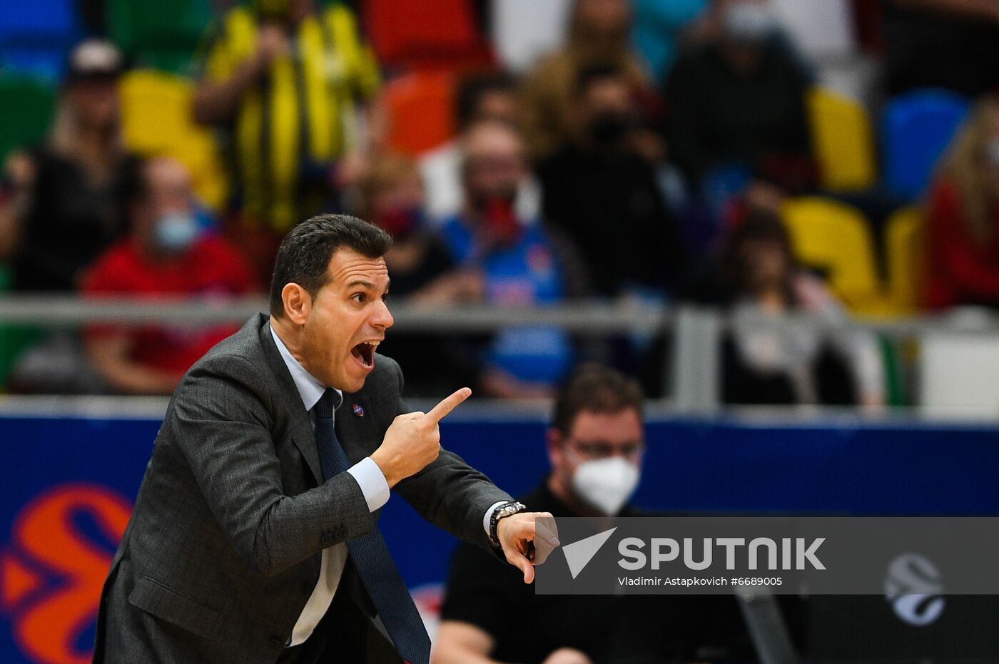 Russia Basketball Euroleague CSKA - Fenerbahce