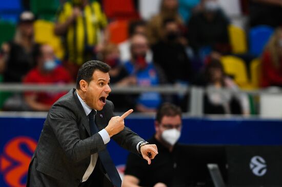 Russia Basketball Euroleague CSKA - Fenerbahce