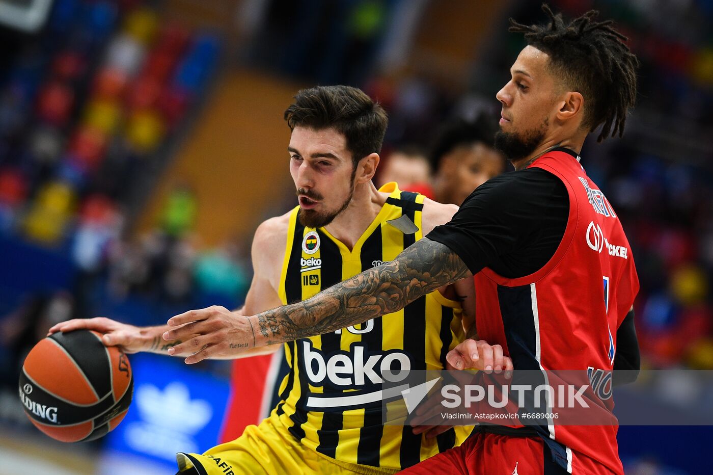 Russia Basketball Euroleague CSKA - Fenerbahce