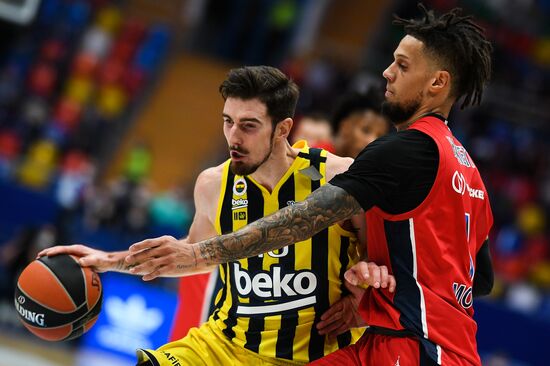 Russia Basketball Euroleague CSKA - Fenerbahce