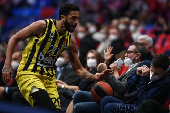 Russia Basketball Euroleague CSKA - Fenerbahce