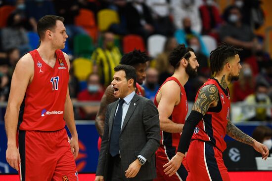 Russia Basketball Euroleague CSKA - Fenerbahce