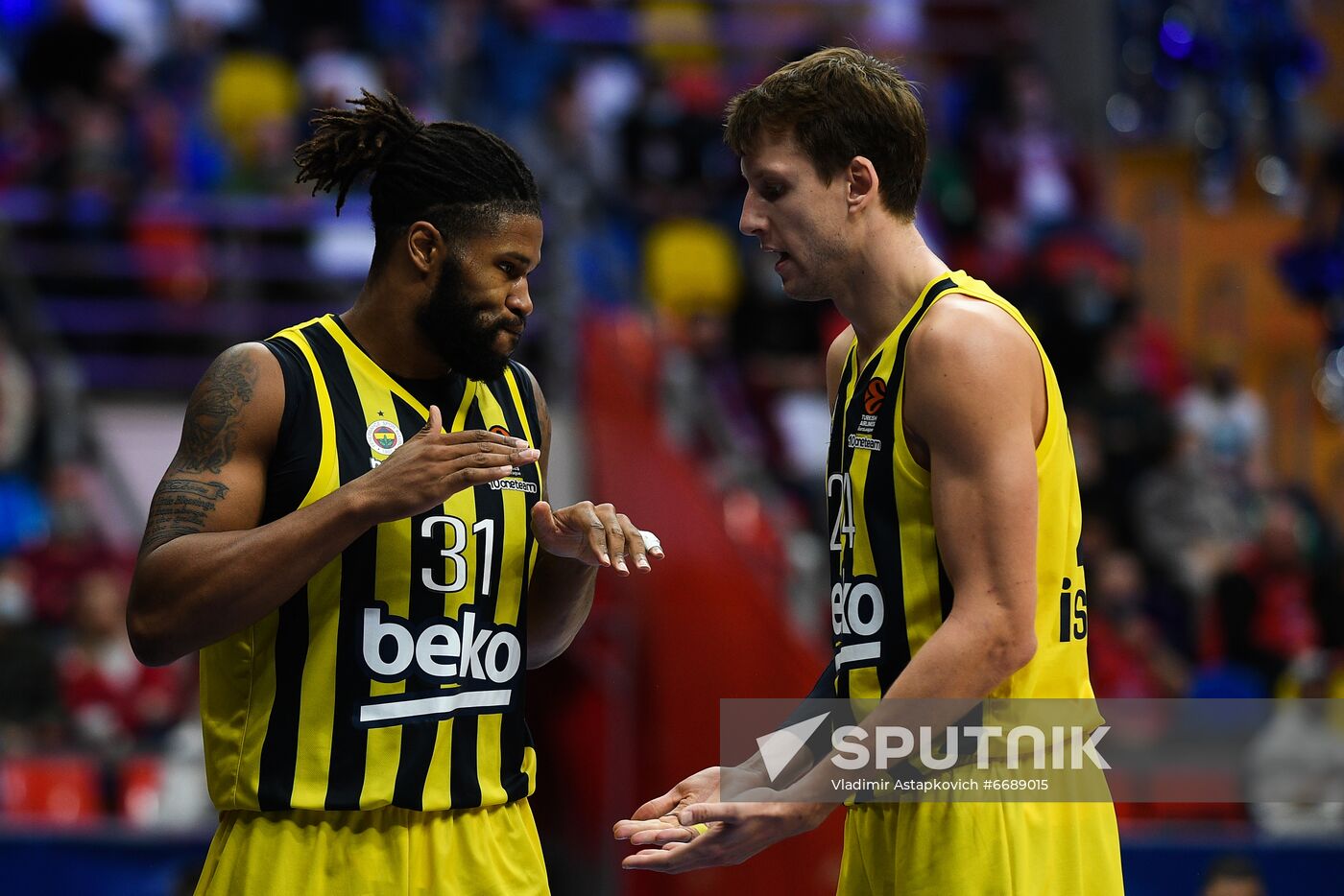 Russia Basketball Euroleague CSKA - Fenerbahce