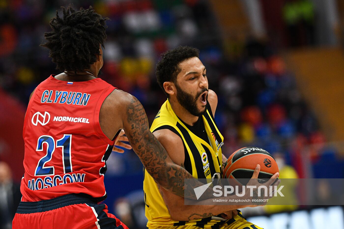 Russia Basketball Euroleague CSKA - Fenerbahce