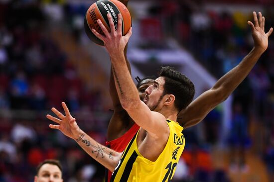 Russia Basketball Euroleague CSKA - Fenerbahce