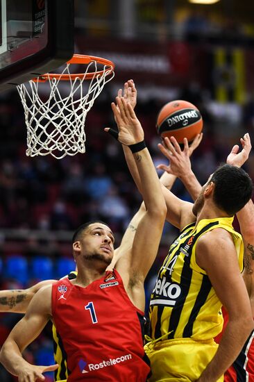 Russia Basketball Euroleague CSKA - Fenerbahce