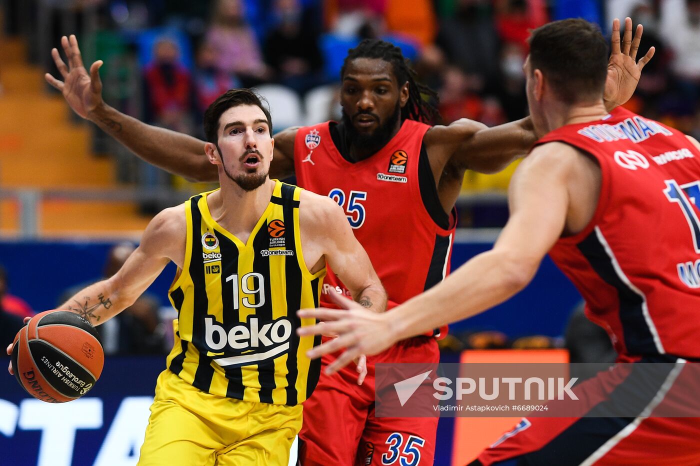 Russia Basketball Euroleague CSKA - Fenerbahce