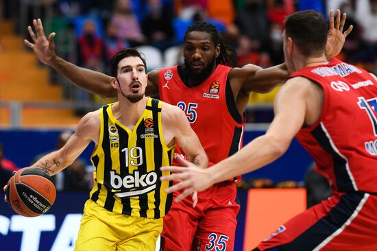 Russia Basketball Euroleague CSKA - Fenerbahce