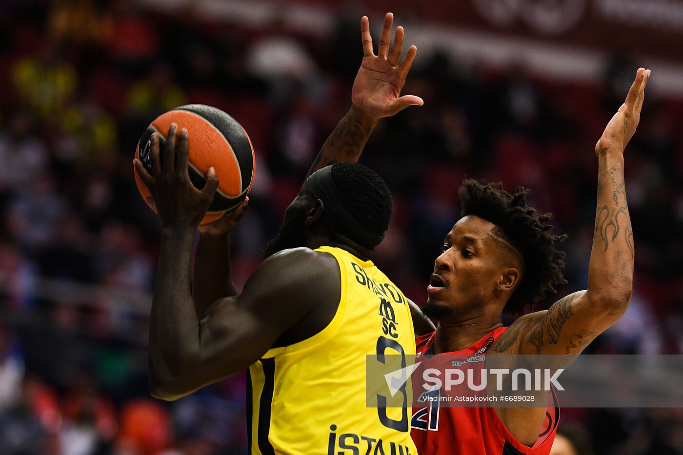 Russia Basketball Euroleague CSKA - Fenerbahce