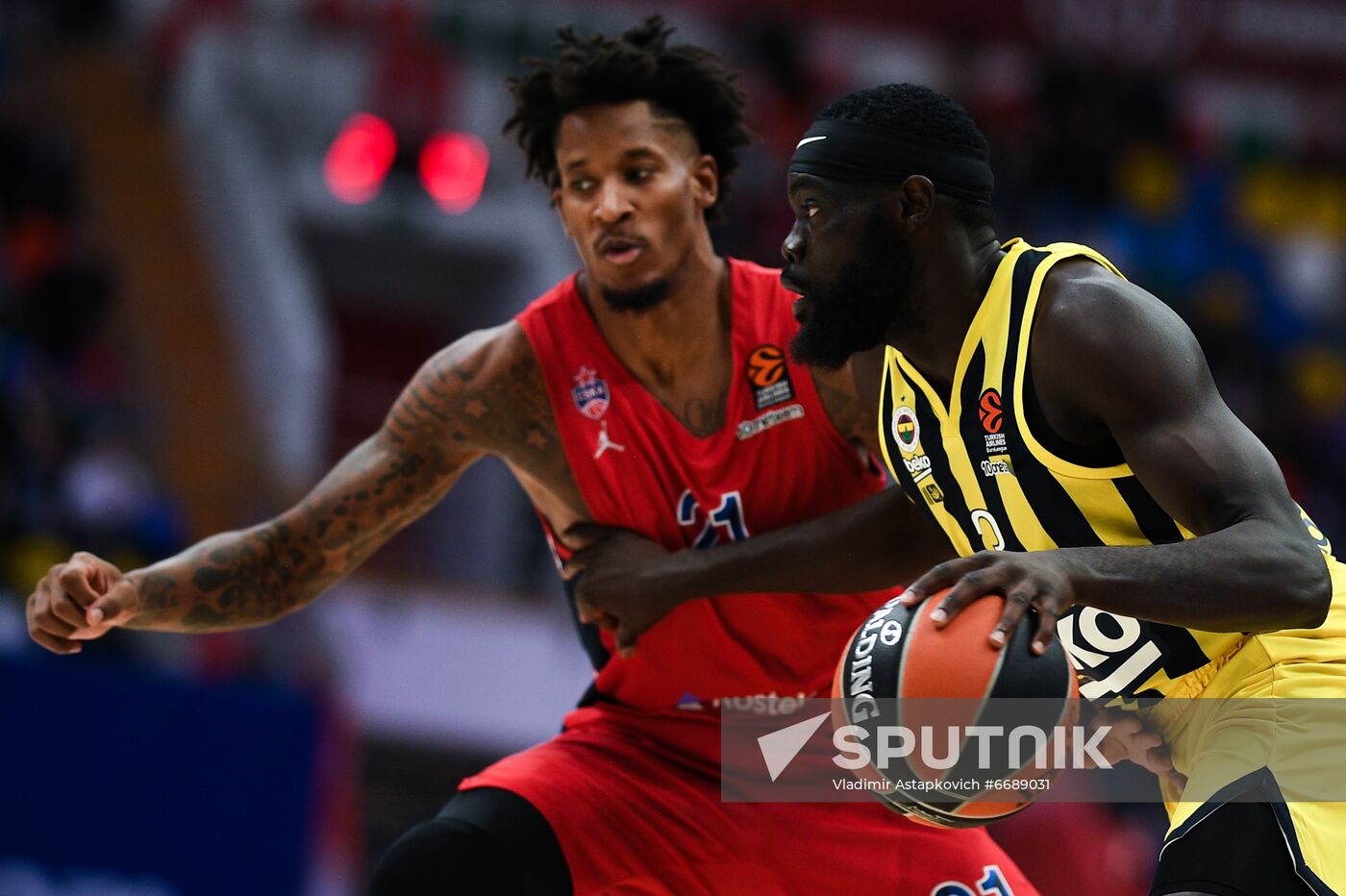 Russia Basketball Euroleague CSKA - Fenerbahce