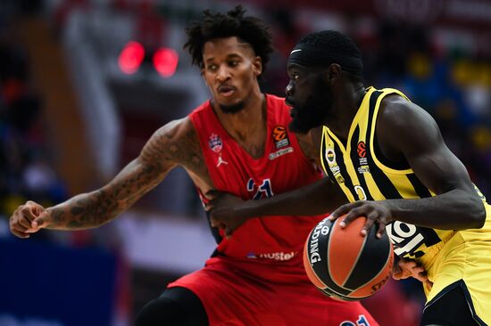 Russia Basketball Euroleague CSKA - Fenerbahce