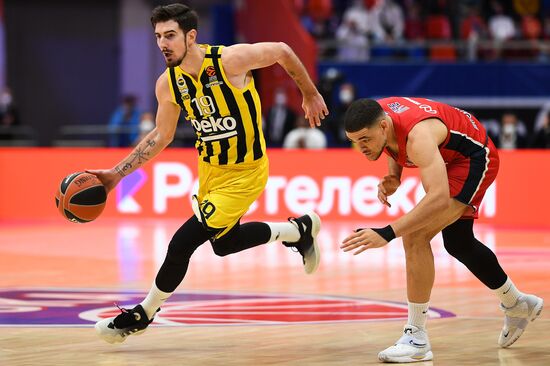 Russia Basketball Euroleague CSKA - Fenerbahce