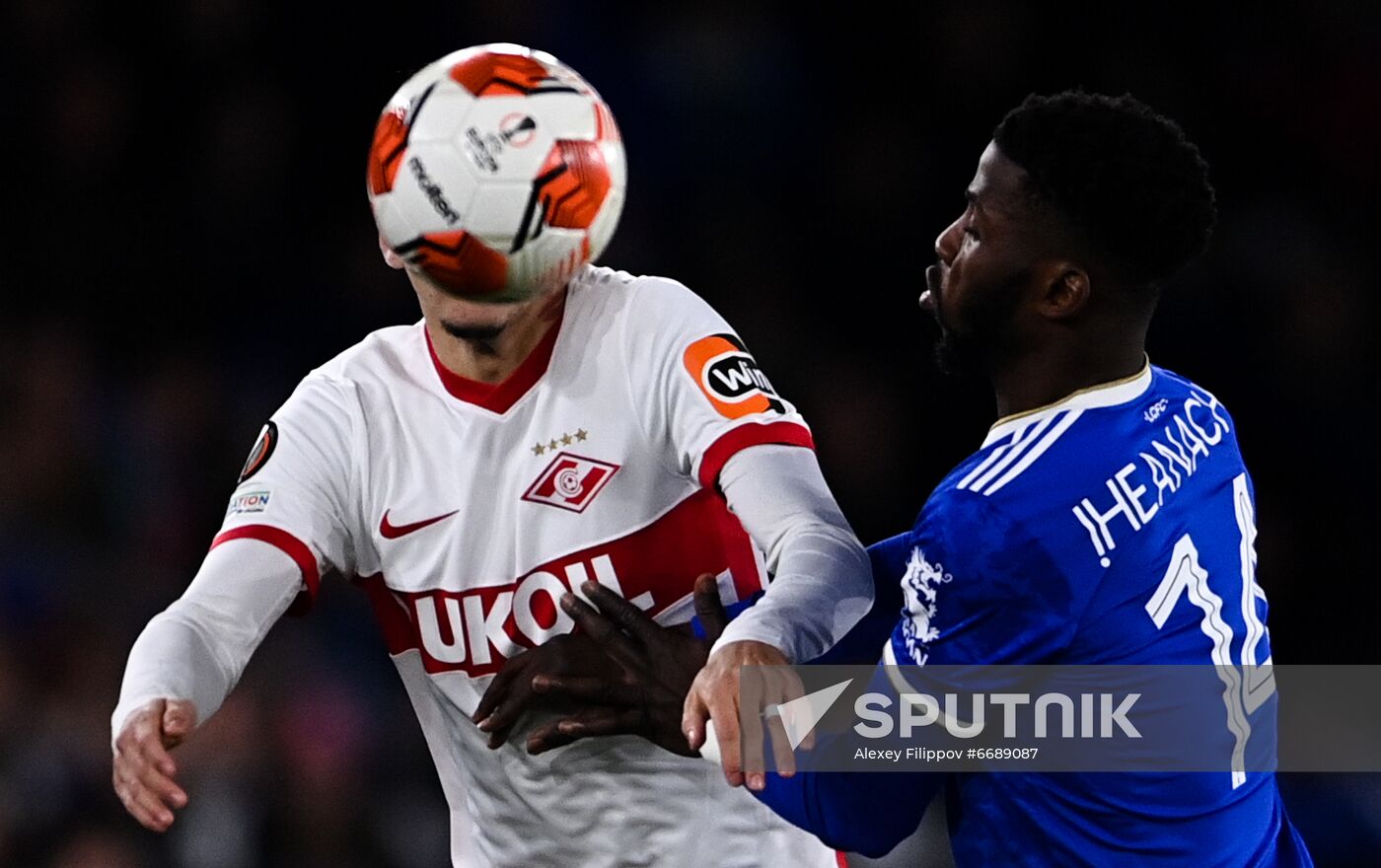 Britain Soccer Europa League Leicester - Spartak