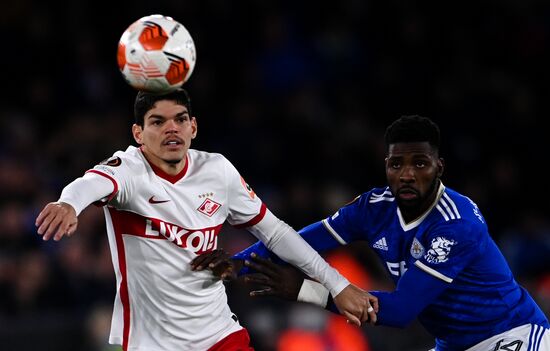 Britain Soccer Europa League Leicester - Spartak