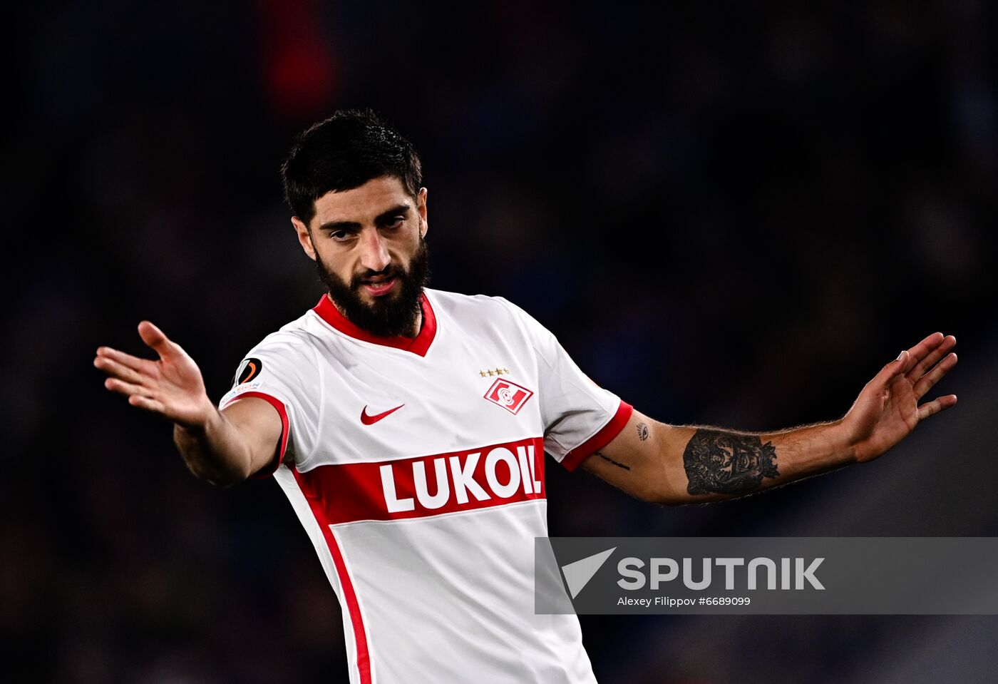 Britain Soccer Europa League Leicester - Spartak