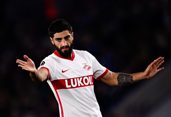 Britain Soccer Europa League Leicester - Spartak