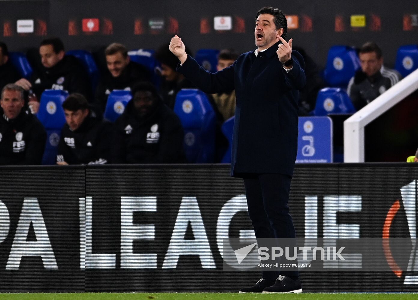 Britain Soccer Europa League Leicester - Spartak