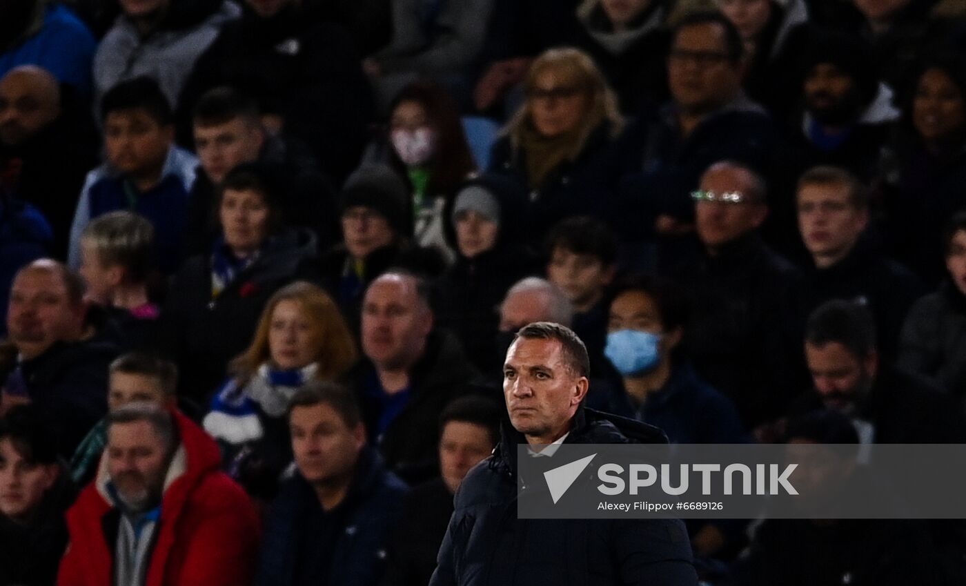 Britain Soccer Europa League Leicester - Spartak