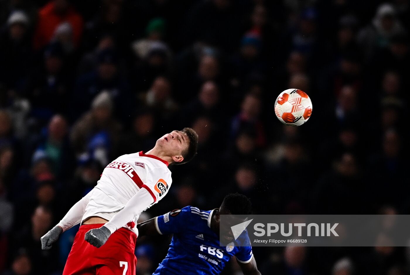 Britain Soccer Europa League Leicester - Spartak