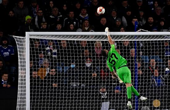 Britain Soccer Europa League Leicester - Spartak