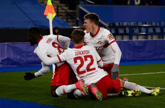 Britain Soccer Europa League Leicester - Spartak