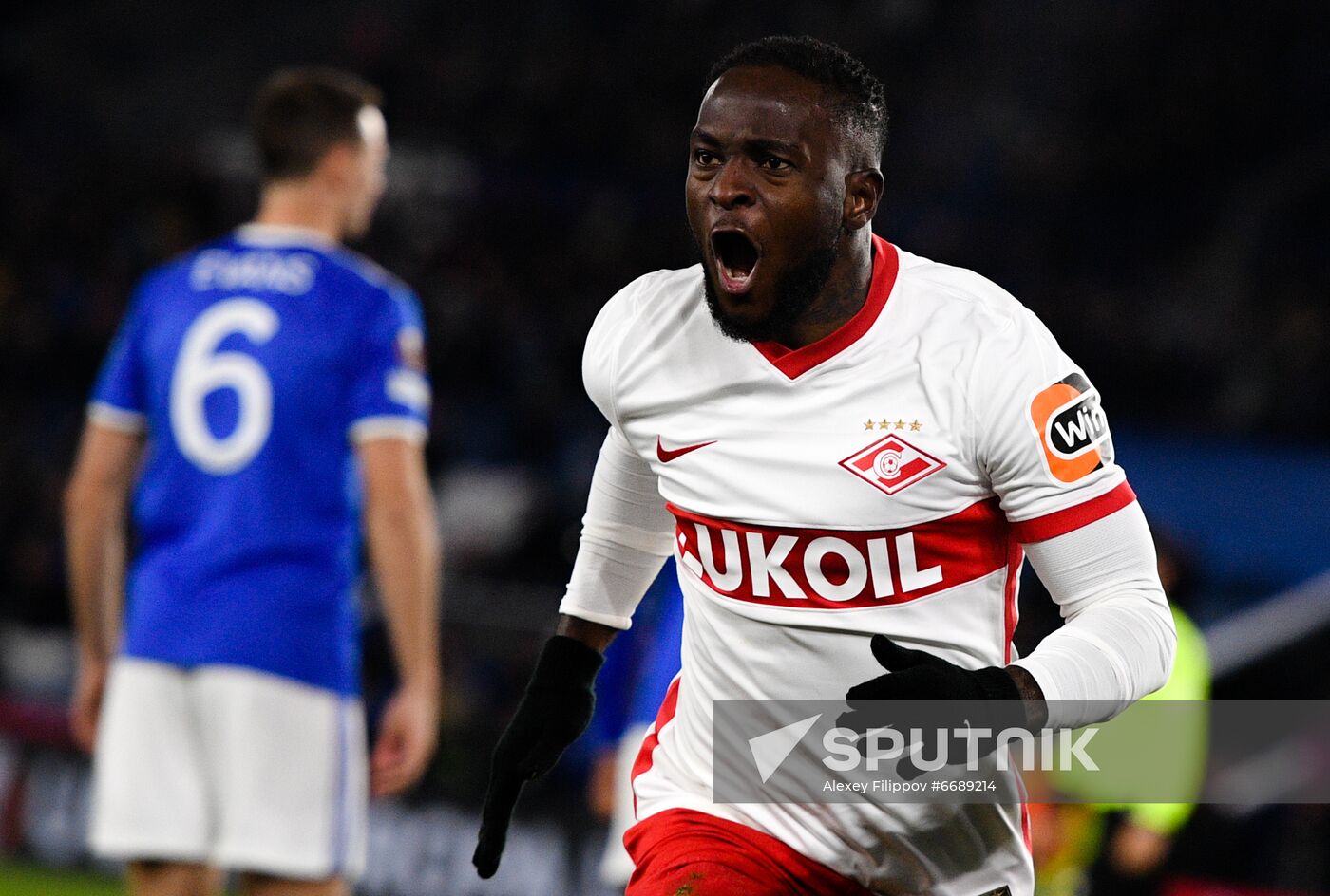 Britain Soccer Europa League Leicester - Spartak