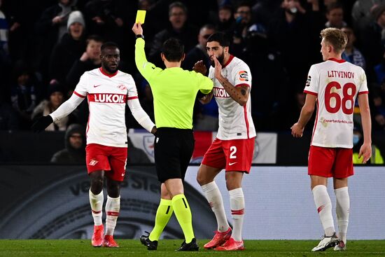 Britain Soccer Europa League Leicester - Spartak