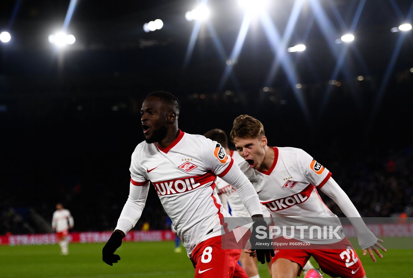 Britain Soccer Europa League Leicester - Spartak