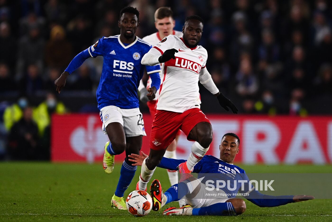 Britain Soccer Europa League Leicester - Spartak