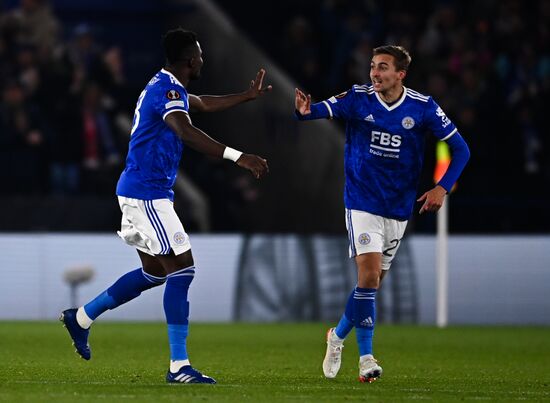 Britain Soccer Europa League Leicester - Spartak