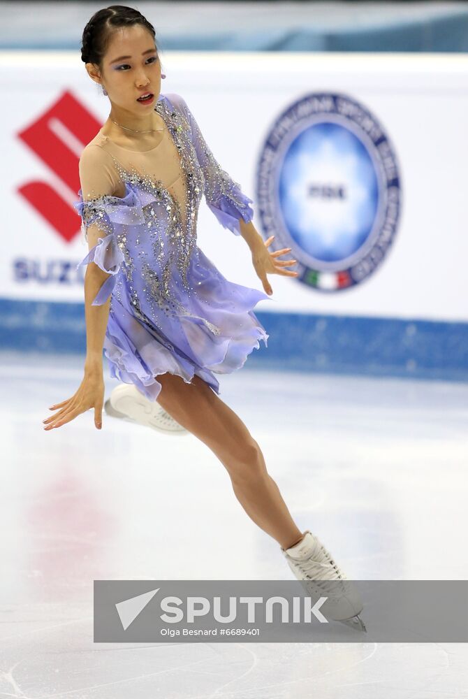 Italy Figure Skating Grand Prix Women