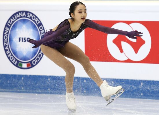 Italy Figure Skating Grand Prix Women