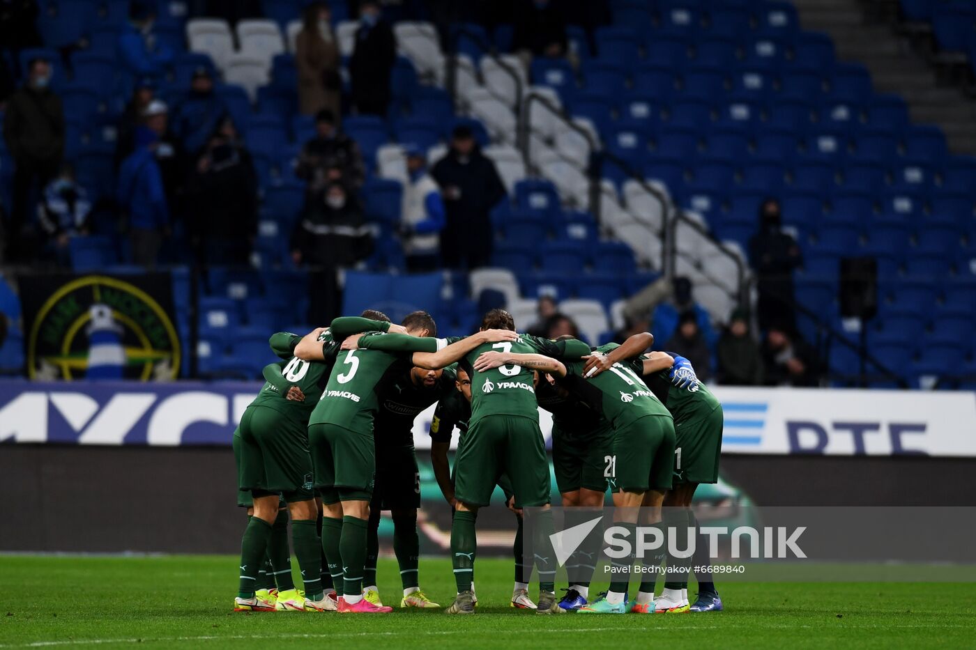 Russia Soccer Premier-League Dynamo - Krasnodar