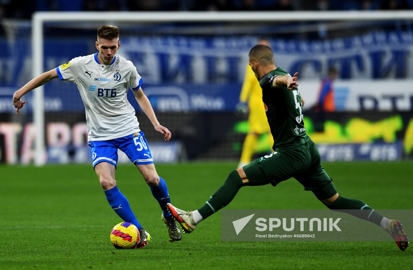 Russia Soccer Premier-League Dynamo - Krasnodar