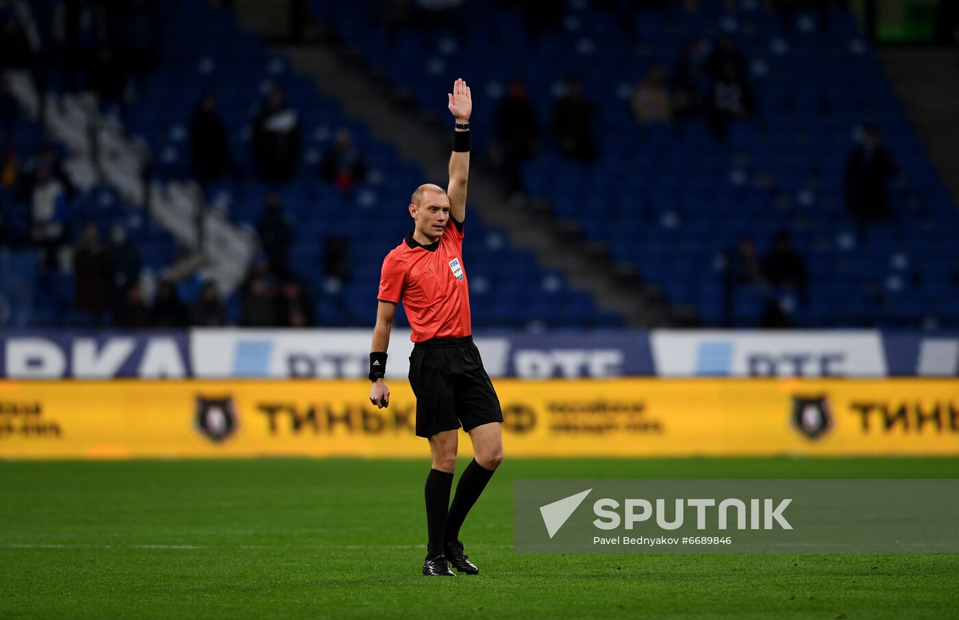 Russia Soccer Premier-League Dynamo - Krasnodar