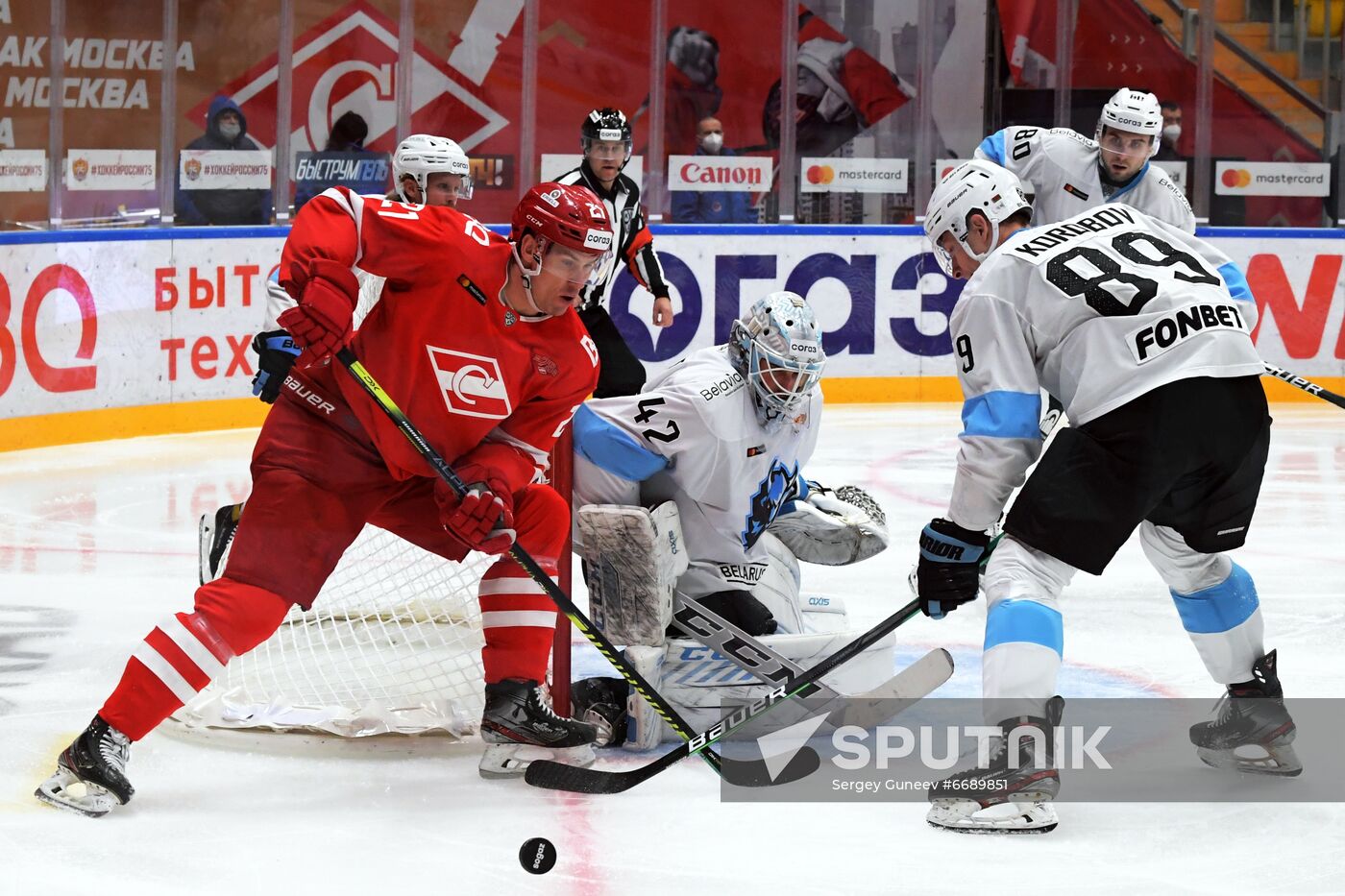 Russia Ice Hockey Spartak - Dinamo