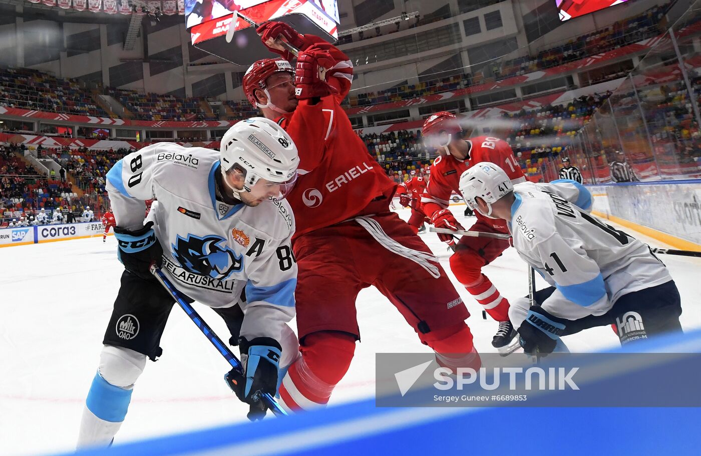 Russia Ice Hockey Spartak - Dinamo