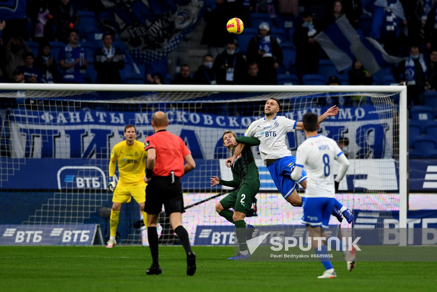 Russia Soccer Premier-League Dynamo - Krasnodar