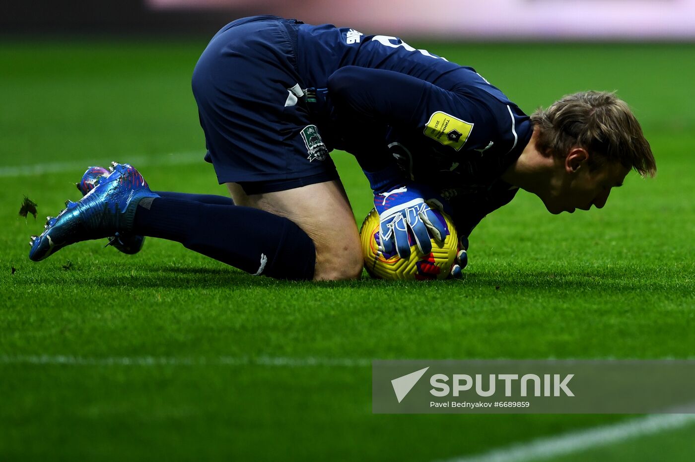 Russia Soccer Premier-League Dynamo - Krasnodar